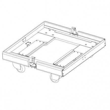KV2 Audio Cart 0010 Aluminiowy wózek do kolumn VHD1.0